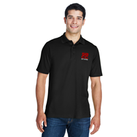 MENS CORE 365 SBCC LOGO POLO BLACK