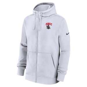 NIKE EMBROIDERED CLUB FLEECE FZ HOOD