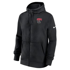 NIKE EMBROIDERED CLUB FLEECE FZ HOOD