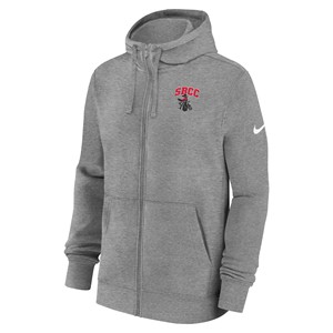 NIKE EMBROIDERED CLUB FLEECE FZ HOOD