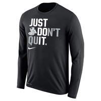 NIKE LS TEE JUST DON'T QUIT