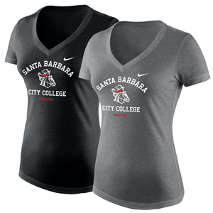 NIKE TRI-BLEND MID V TEE LADIES