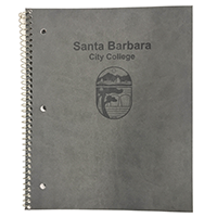 NOTEBOOK EMBOSSED SEAL 1 SUBJECT