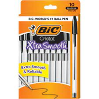 Pen Ball Point Cristal 10Pk