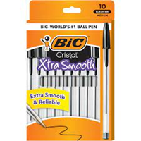 PEN BALL POINT CRISTAL 10PK