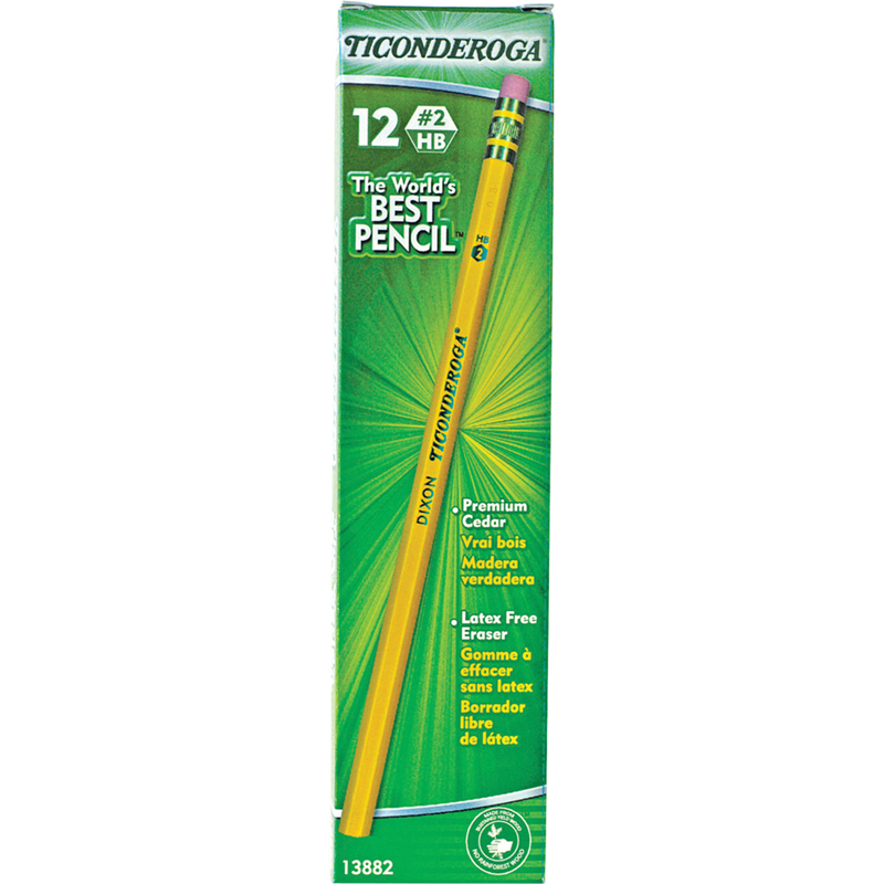 Pencil Pre-Sharpened Ticonderoga Dz (SKU 10750575292)