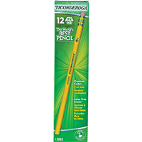 PENCIL PRE-SHARPENED TICONDEROGA DZ