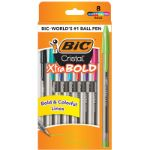 Pens Bic Cristal Stic Bold 8Pk Fashion