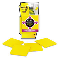 Post-It Full Adhesive Yellow 4Pk