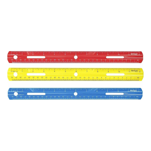 RULER PLASTIC 12" WESTCOST ASSORTED