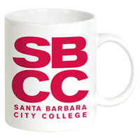 Sbcc Stack Logo Mug Red On White