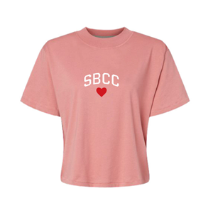 WIDEWORLD SBCC HEART EMBROIDERED TEE